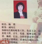陕西神木农业局副局长杨艳(女)上了“老赖榜”