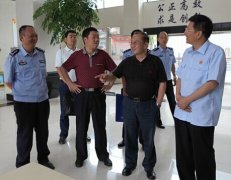 云南省高院执行局局长杨照民到会泽法院调研检查工作