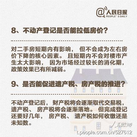 关于不动产登记，你需要了解的12个问题