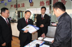 咸阳中院副院长刘仲屹等赴兴平法院调研指导工作
