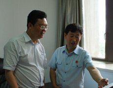 绵阳市委常委、北川县委书记刘少敏到北川法院调研
