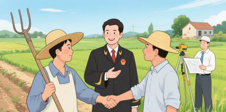 “田间办案” 眼见为实促和解！